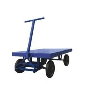 M133 Platform Truck for Warehouse, Factory and Commercial Material Handling Use, Heavy Duty Flatbed Trolley for Loading, Transport, Storage and Daily Industrial Movement Tasks 